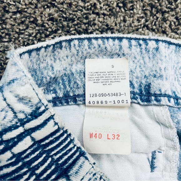 Vintage Levi’s Coasters Acid Washed Jeans Size 40 - Picture 3 of 16